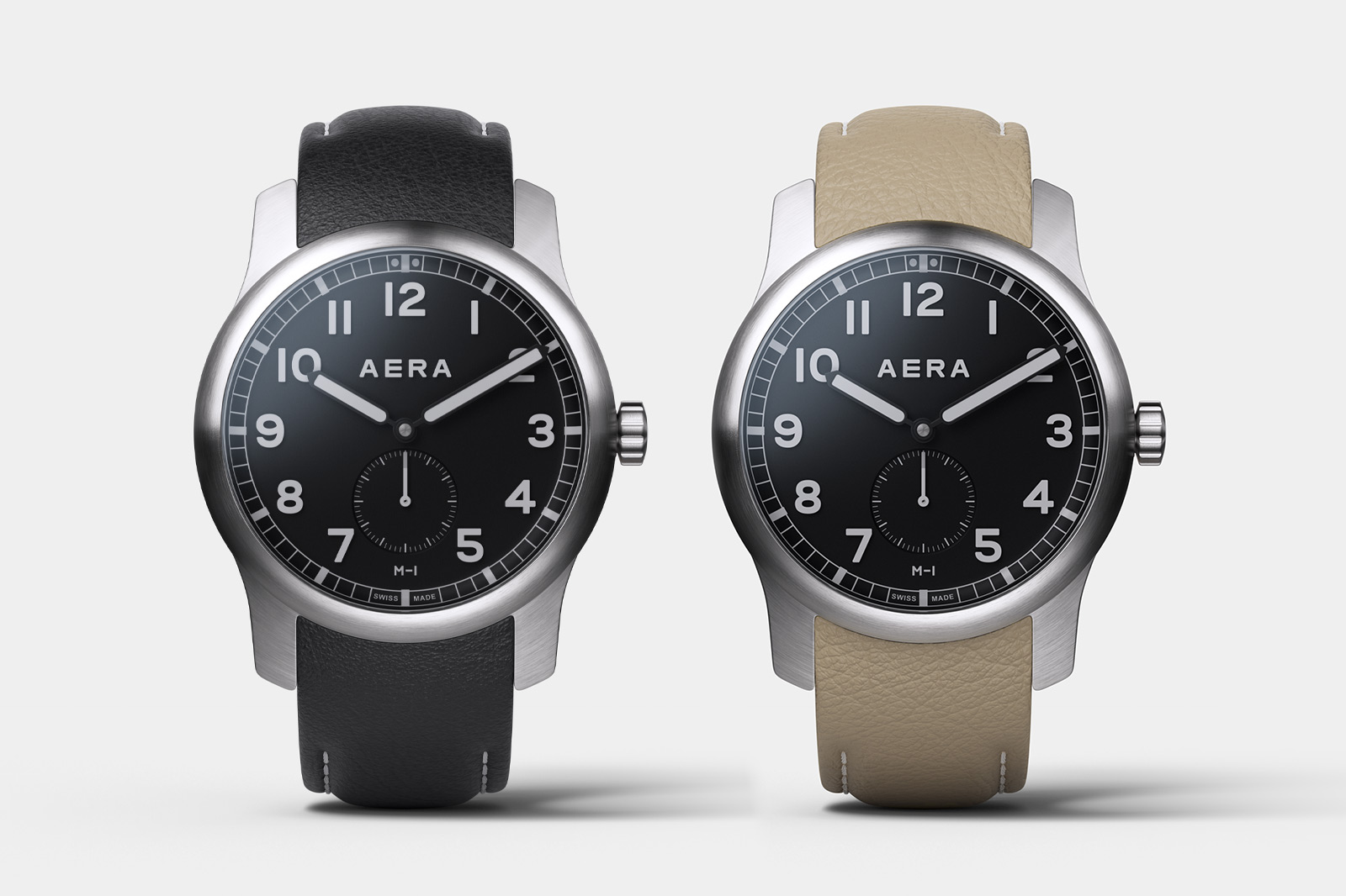 Aera M-1 Field and M-1 Blackbird Present Classic Military Design in Contemporary Fashion