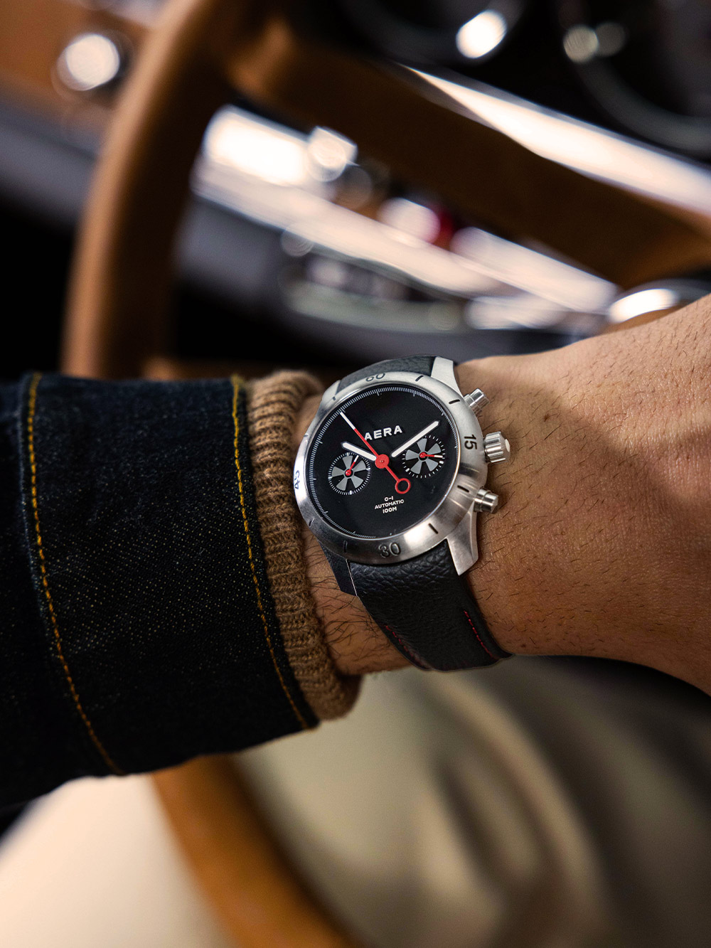 Aera x Rennsport C1 Chronograph