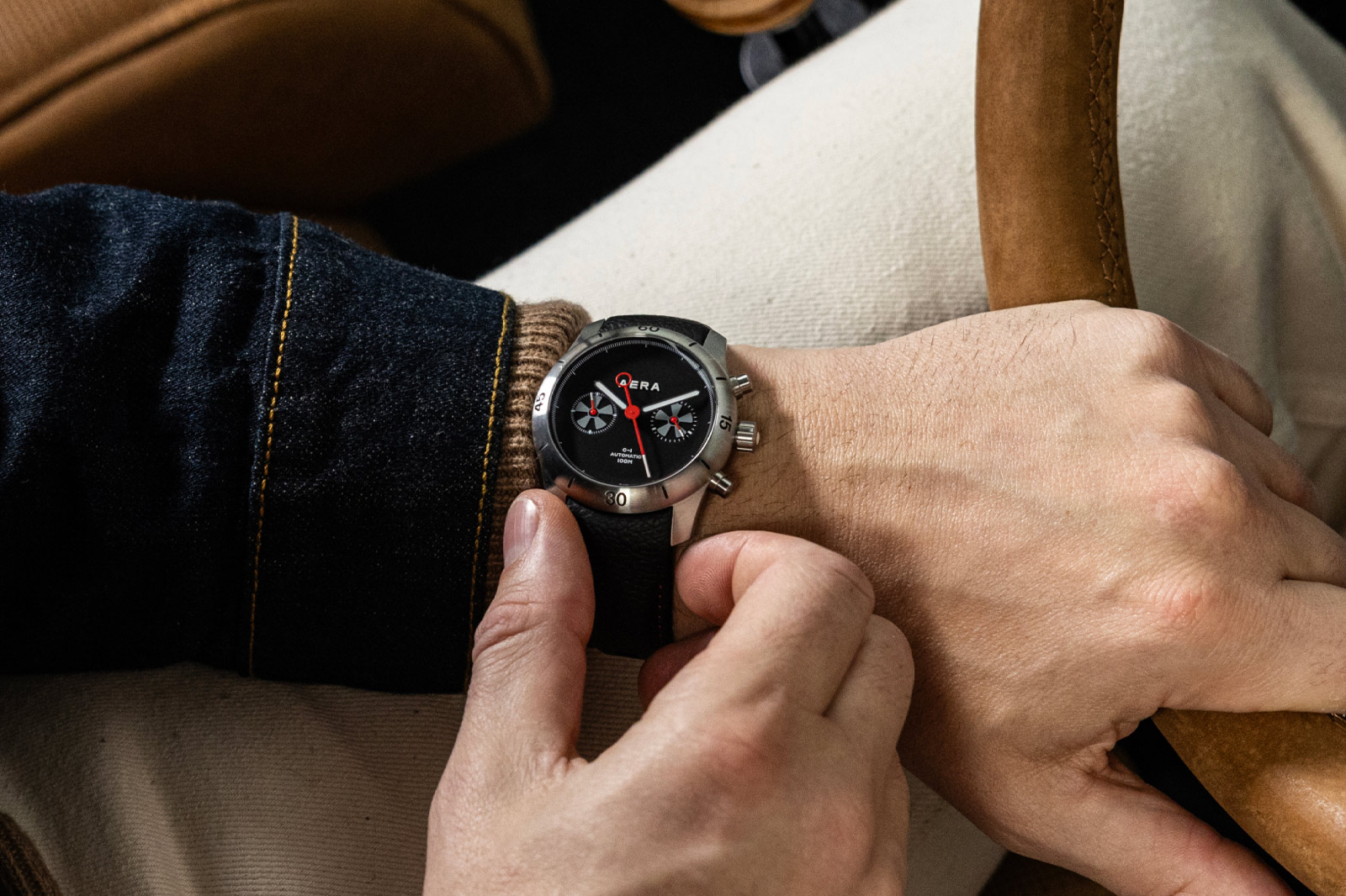 Aera x Rennsport C1 Chronograph