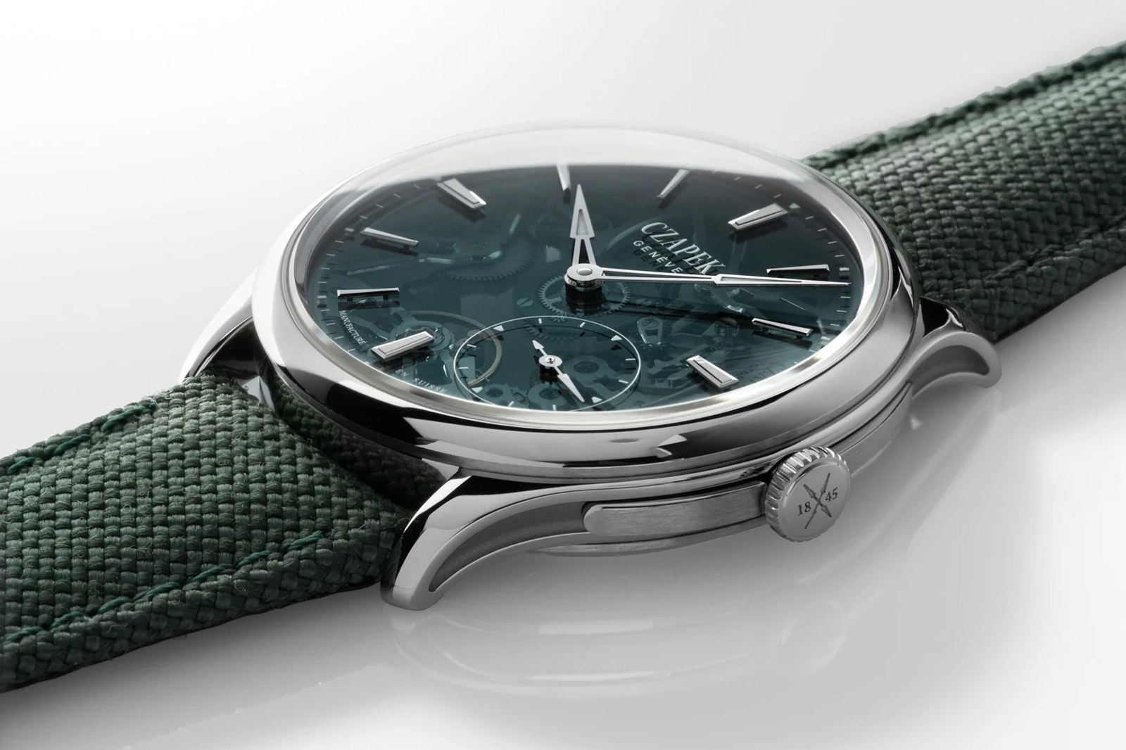 Czapek × Fratello Promenade Transparencies Viridian Green