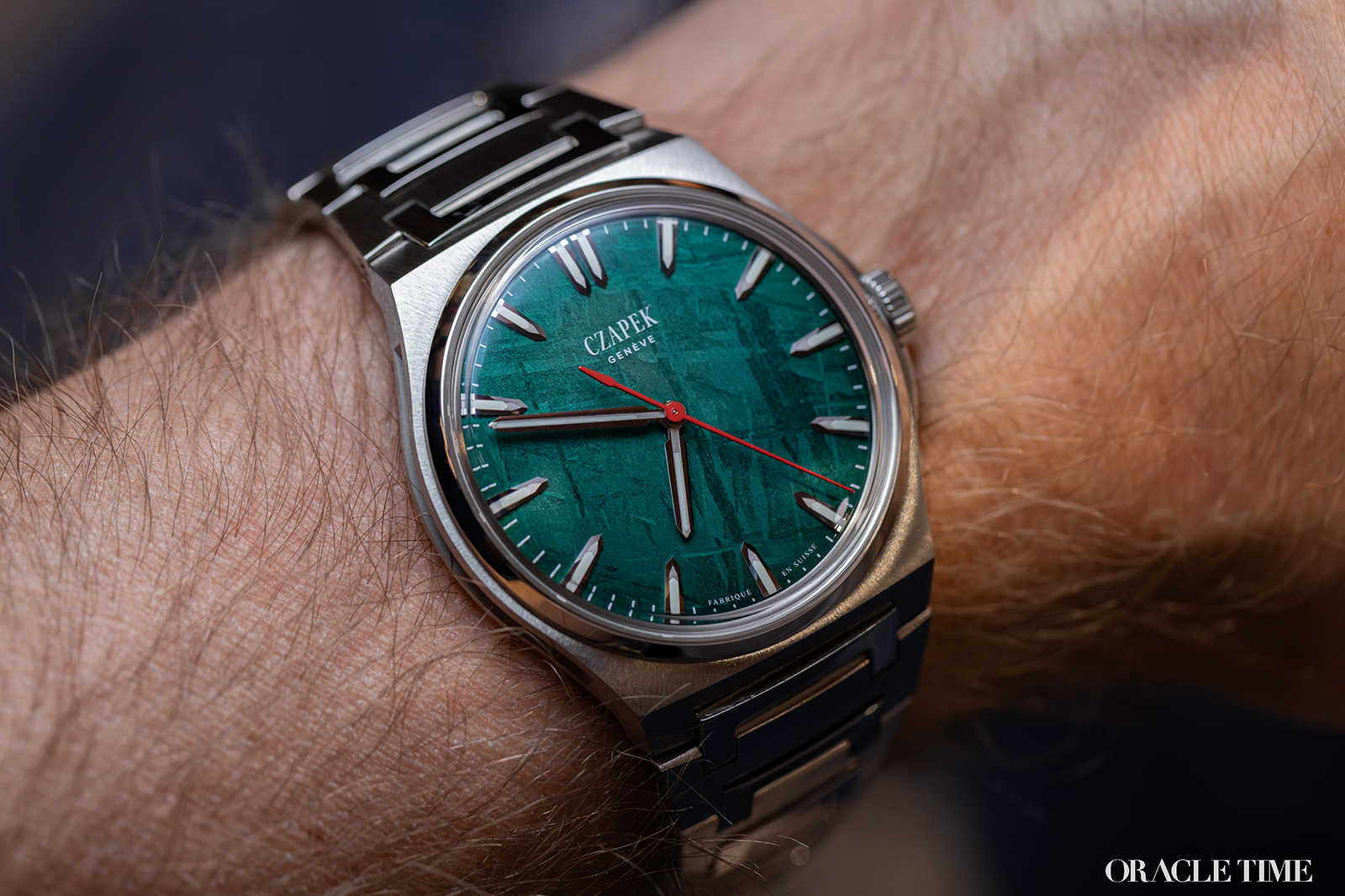 Czapek Antarctique Green Meteor