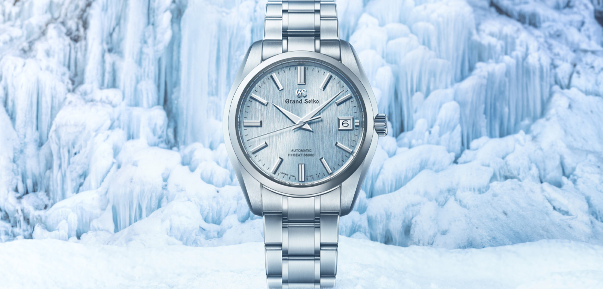 Grand Seiko Reimagine ‘Icefall’ Hi-Beat 1998 Revival in Titanium