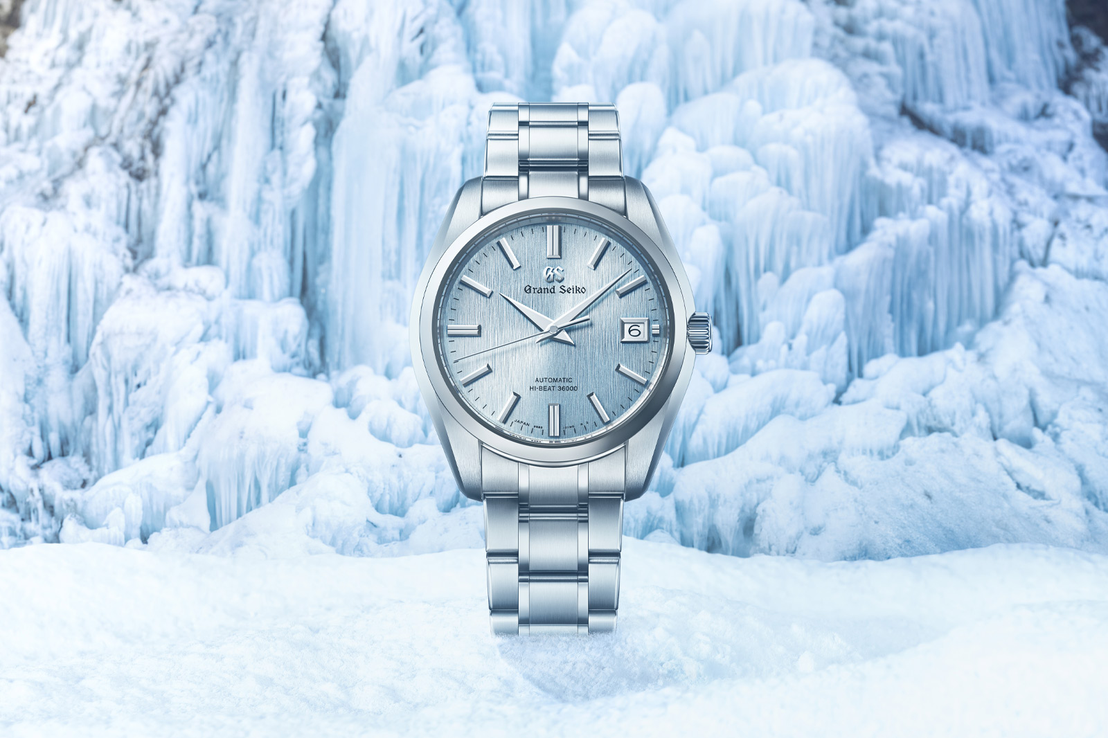 Grand Seiko Reimagine ‘Icefall’ Hi-Beat 1998 Revival in Titanium