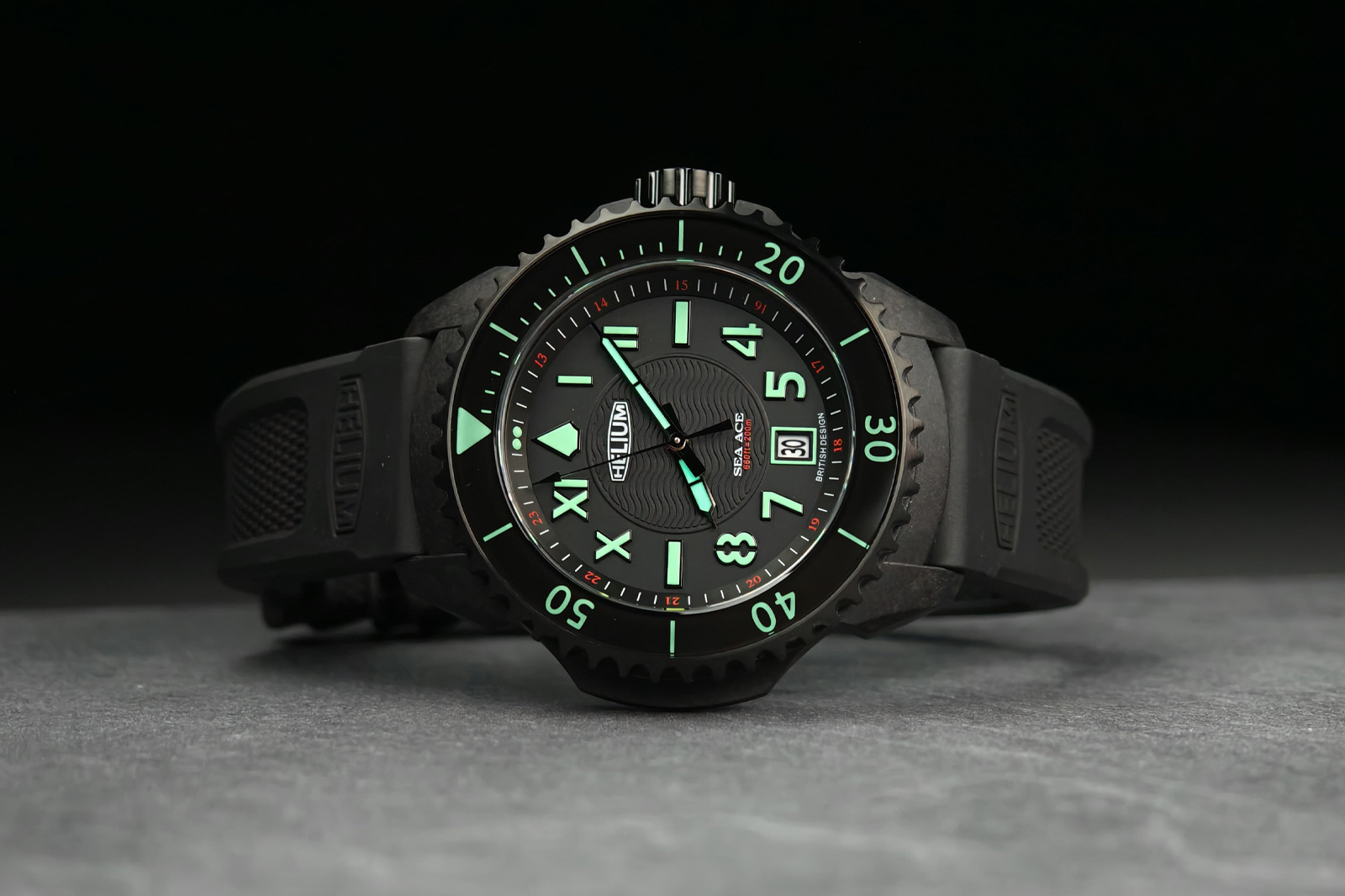 The Helium Sea Ace Limited Edition Brings Aquatic Adventures to the Wrist