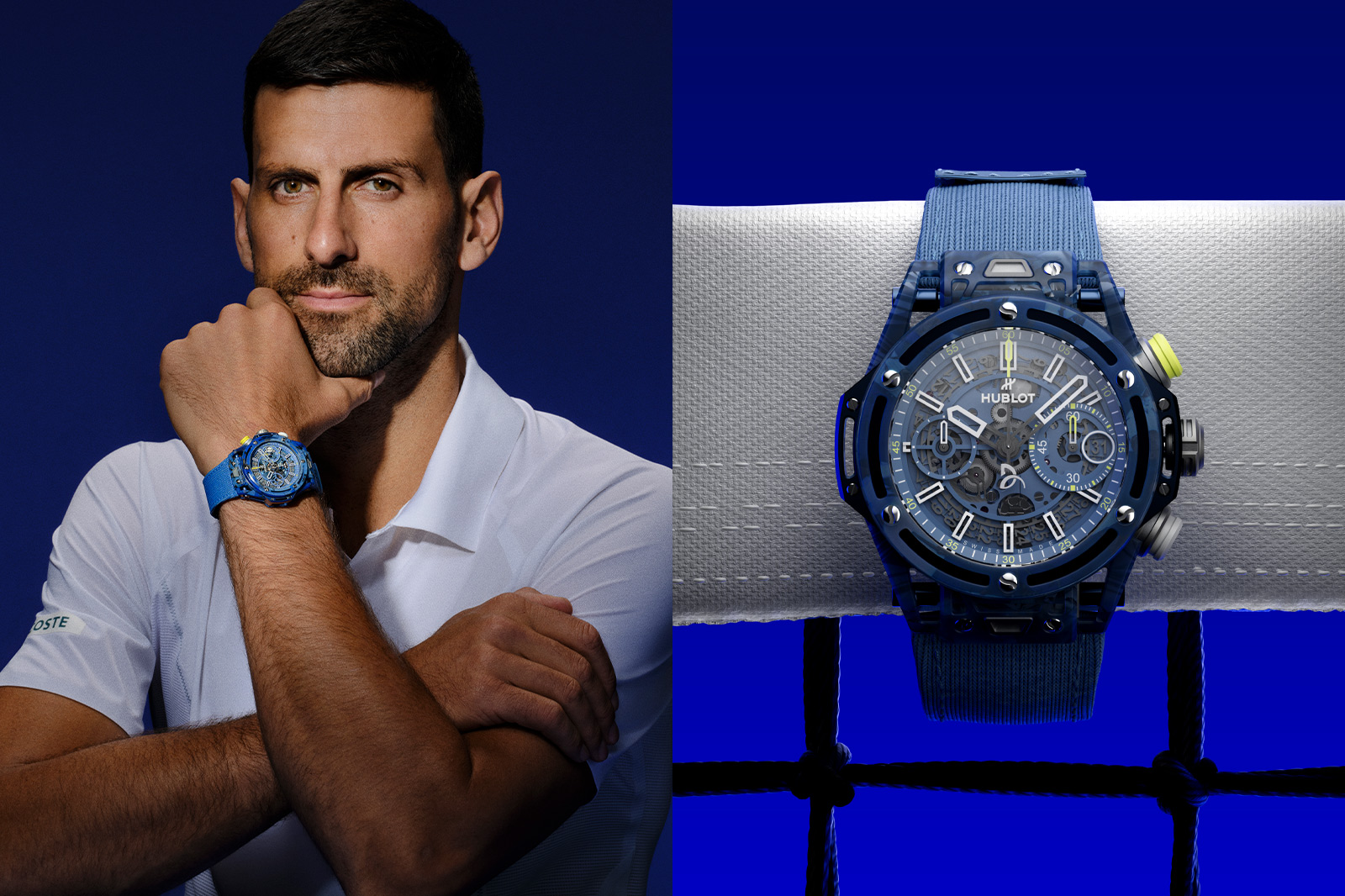 Own a Piece of Tennis Legacy with Hublot Big Bang Unico Novak Djokovic