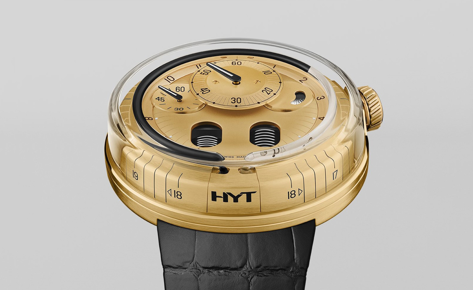 Midas Touch: The HYT H0 Yellow Gold