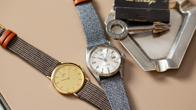 Joseph Bonnie Wool and Leather Strap