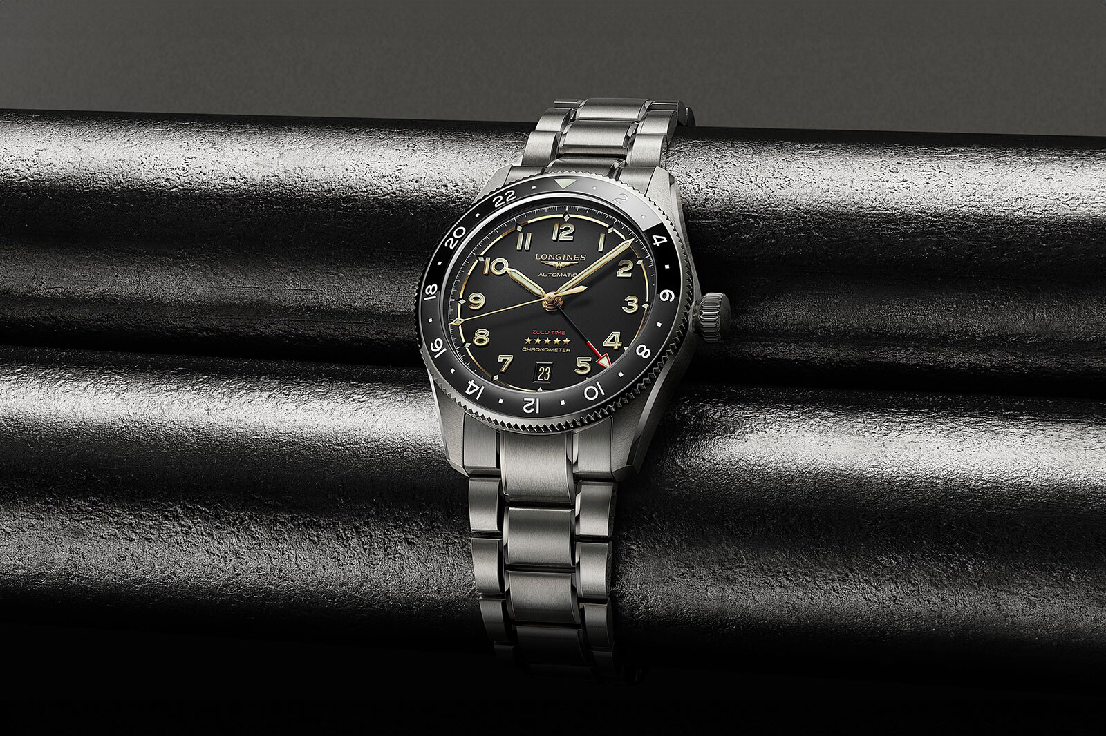 Longines Spirit Zulu Time Titanium
