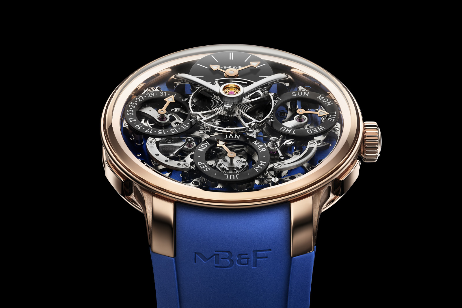 MB&F Legacy Machine Perpetual EVO Silicon Valley Rose Gold