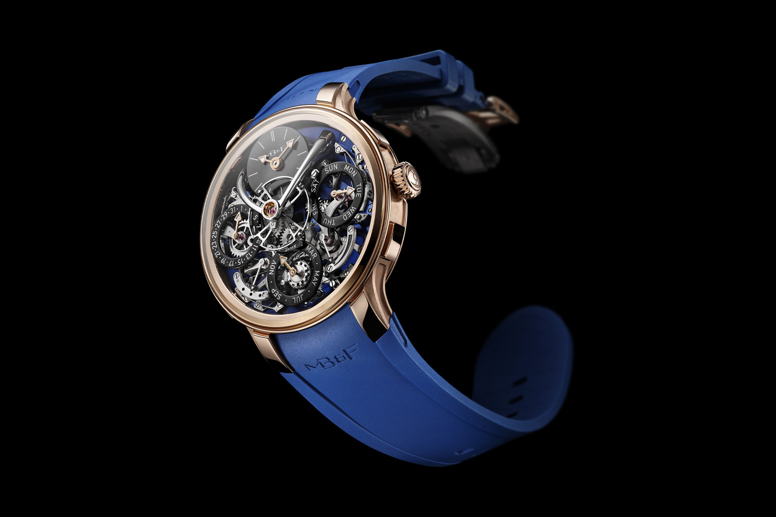 MB&F Legacy Machine Perpetual EVO Silicon Valley Rose Gold