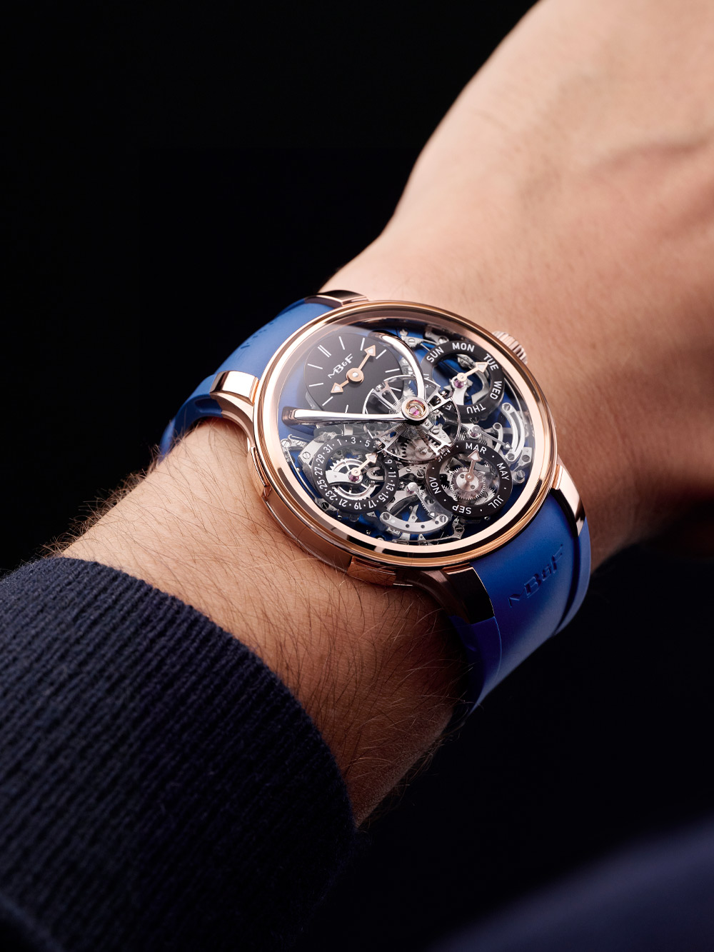 MB&F Legacy Machine Perpetual EVO Silicon Valley Rose Gold