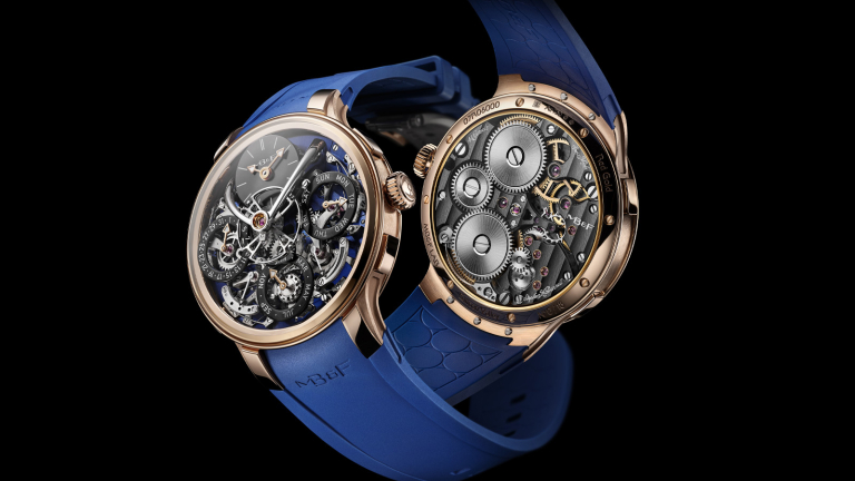 MB&F Legacy Machine Perpetual EVO Silicon Valley Rose Gold