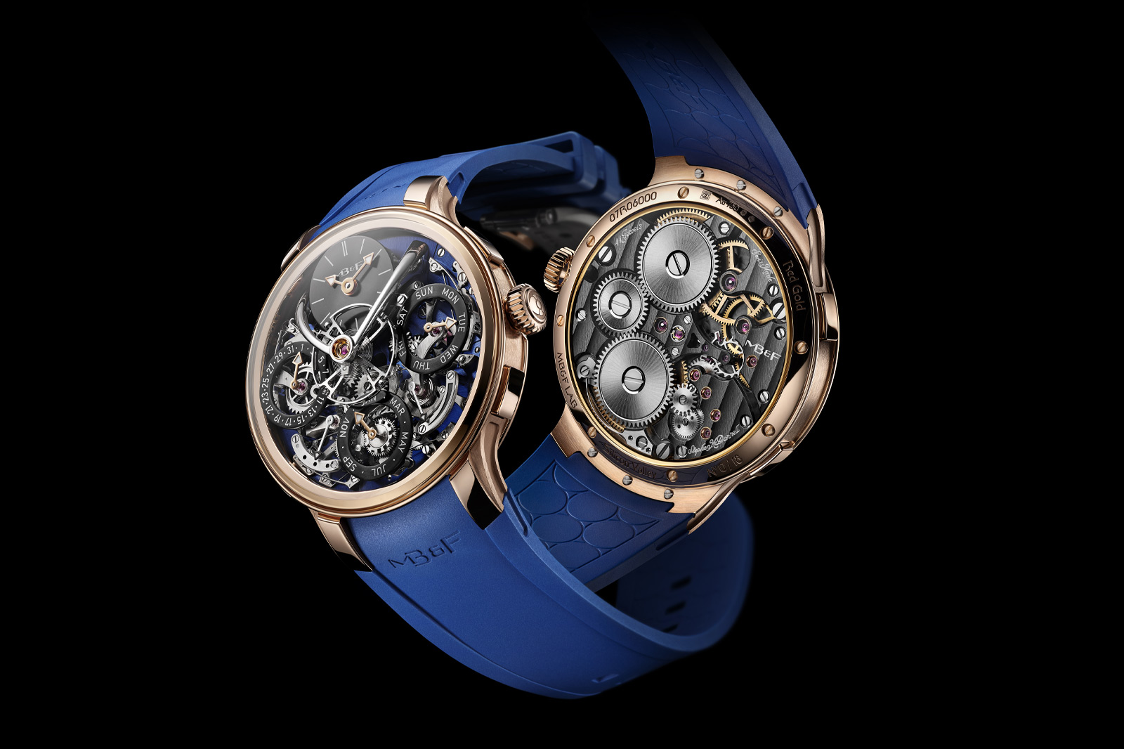 MB&F Present LM Perpetual EVO Silicon Valley Edition in Rose Gold