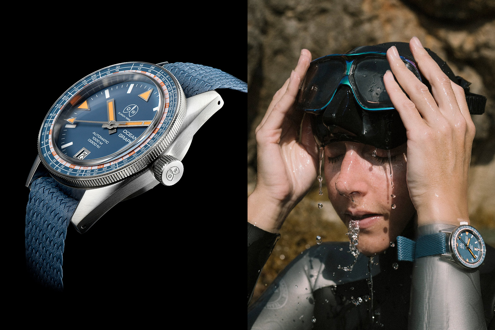 Siri Østvold Celebrates Diving Achievements with Ollech & Wajs Ocean Graph
