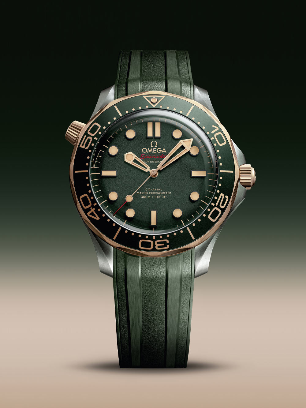 Omega Seamaster Diver 300m Titanium and Bronze Gold 210.90.42.20.10