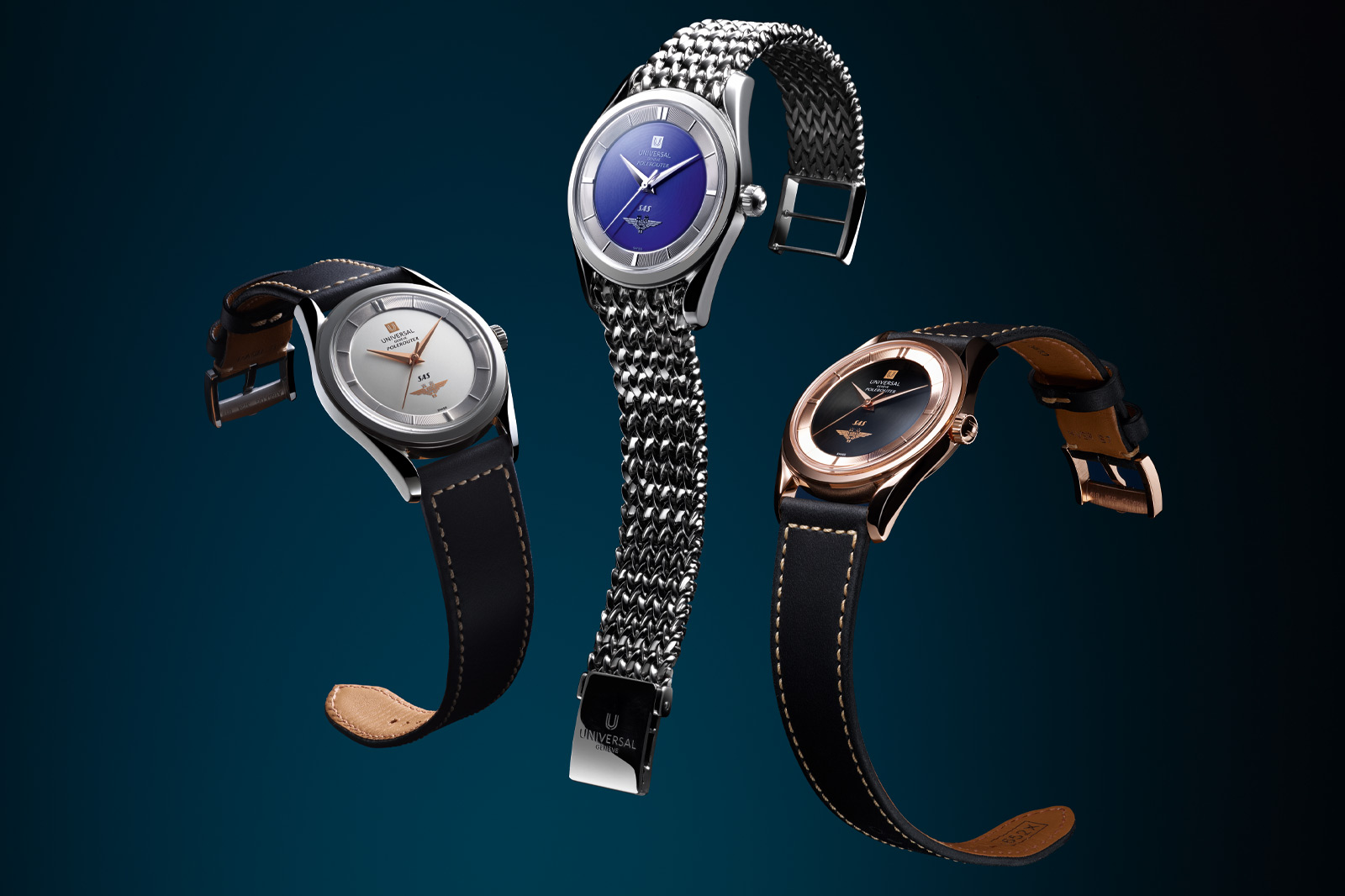 Universal Genève Launch Trio of Polerouter SAS Tribute Watches Ahead of 2026 Relaunch