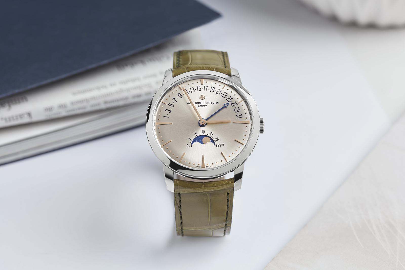 Vacheron Constantin Patrimony Moonphase Retrograde Date 4010U000G H070